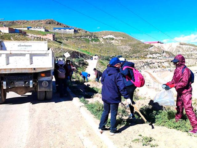 Limpieza urbana programada en Potosí este sábado