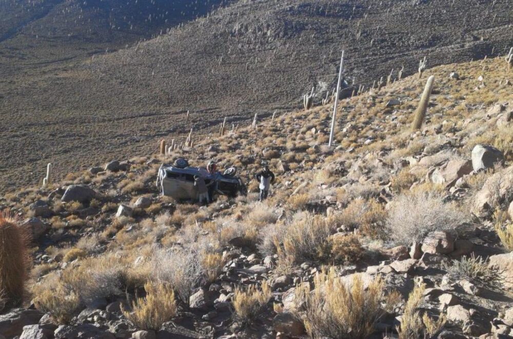 Trágico accidente en Colcha K: un muerto y tres heridos