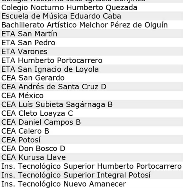 Más de cien colegios se alistan para los desfiles del 6 de agosto en Bolivia