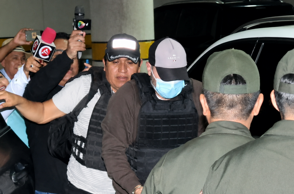Resguardo policial para la audiencia de Cerimedo por tentativa de feminicidio