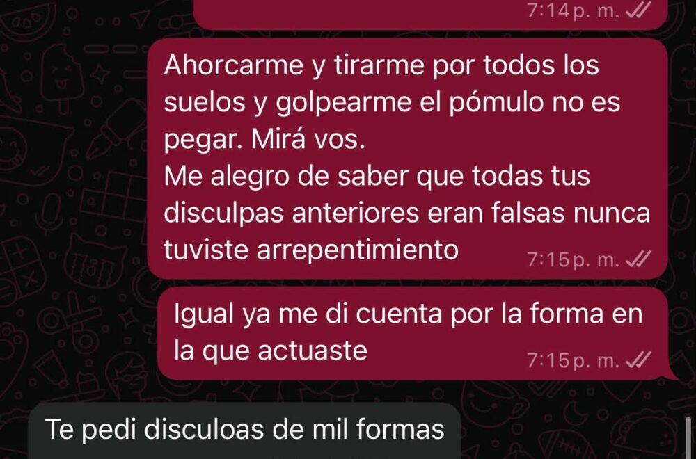 Nadia Beller revela evidencias de violencia de pareja que involucran a Fernando Cerimedo