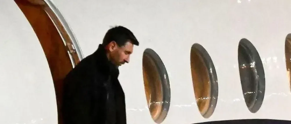 Lionel Messi llega a Rosario para despedir a su padre Jorge
