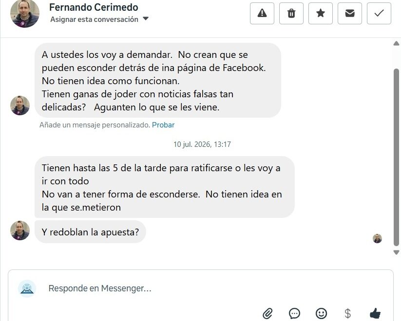Las advertencias de Cerimedo a medios: un desafío a la libertad de prensa