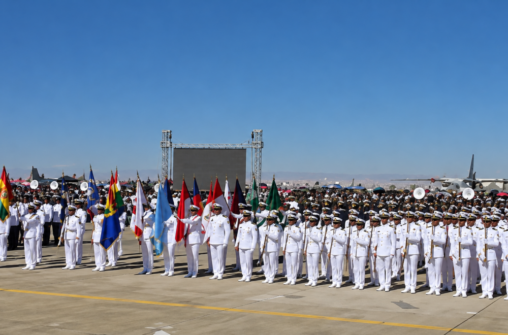 Rechazo al presidente Paz en la Parada Militar de El Alto