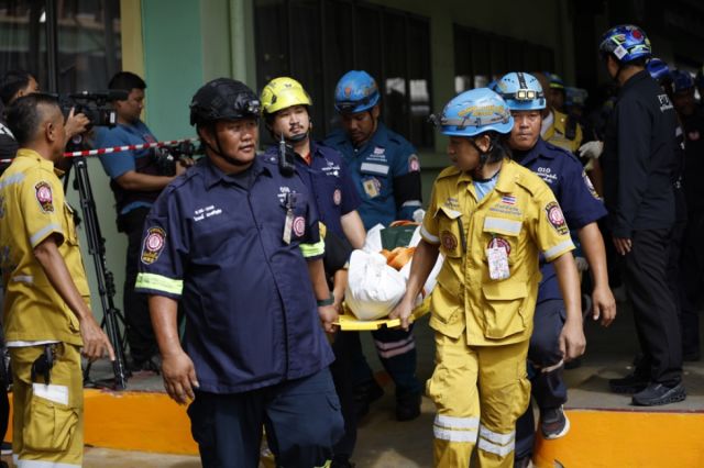 Ocho personas mueren en un tiroteo en una escuela de Tailandia, incluidos abuelos del atacante