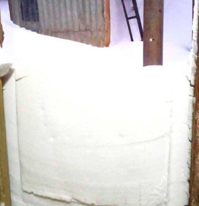 Nevadas extremas en Chorolque complican la vida de sus habitantes