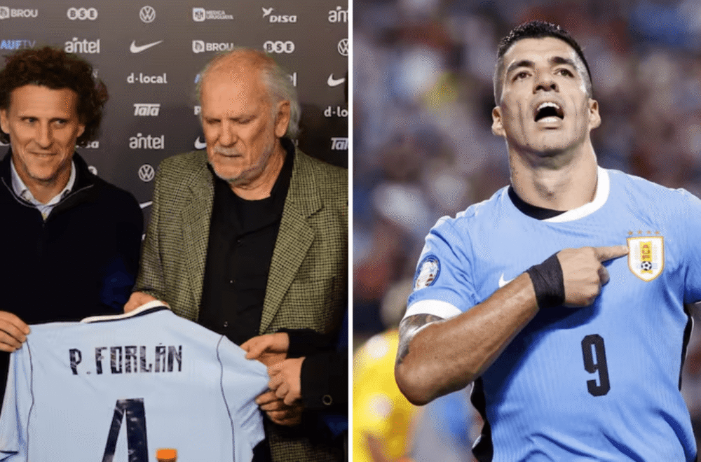 Diego Forlán toma las riendas de la selección uruguaya y abre la puerta a Luis Suárez
