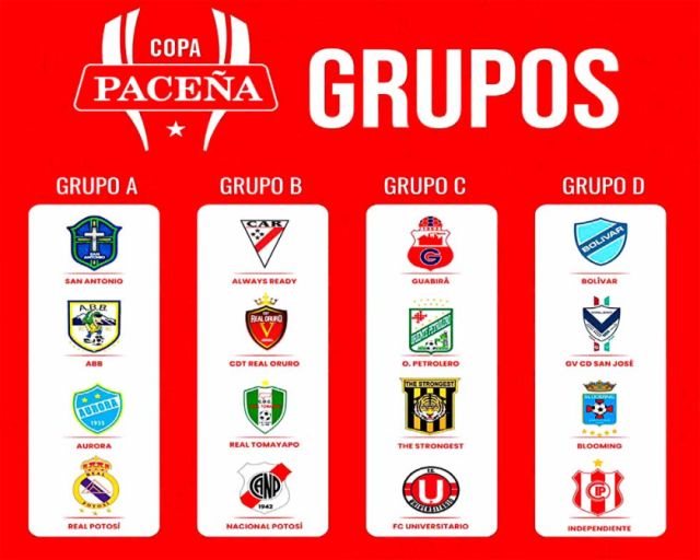 Inicia la Copa Bolivia 2026 con la participación de 16 equipos