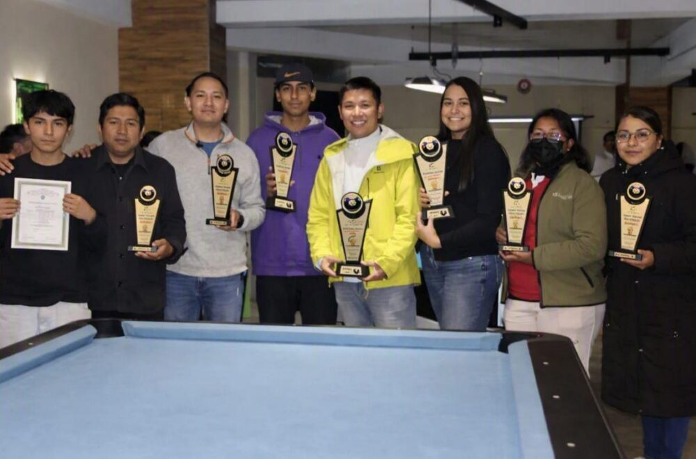 Oruro se consolida como sede del torneo nacional de Pool Bola 9