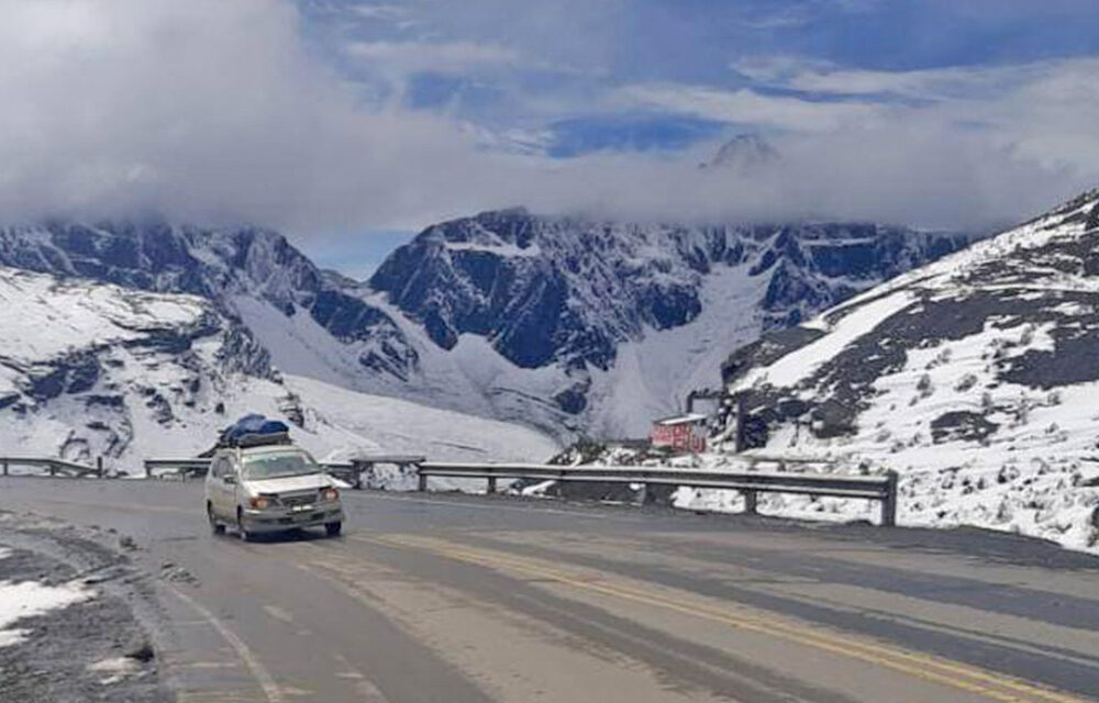 Nevadas afectan a cinco departamentos desde el lunes 10 de agosto