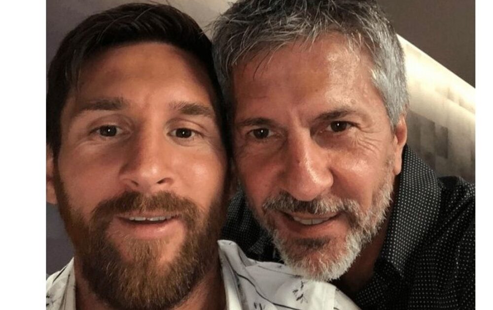 Milei apoya a Messi tras la muerte de su padre