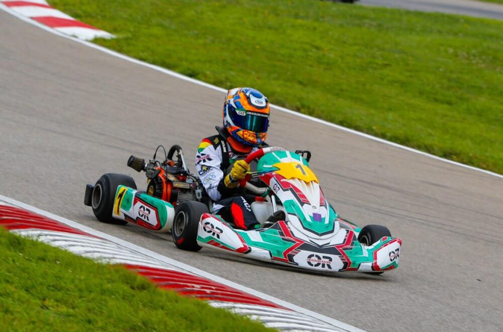 Lucas Careaga brilla en el karting estadounidense