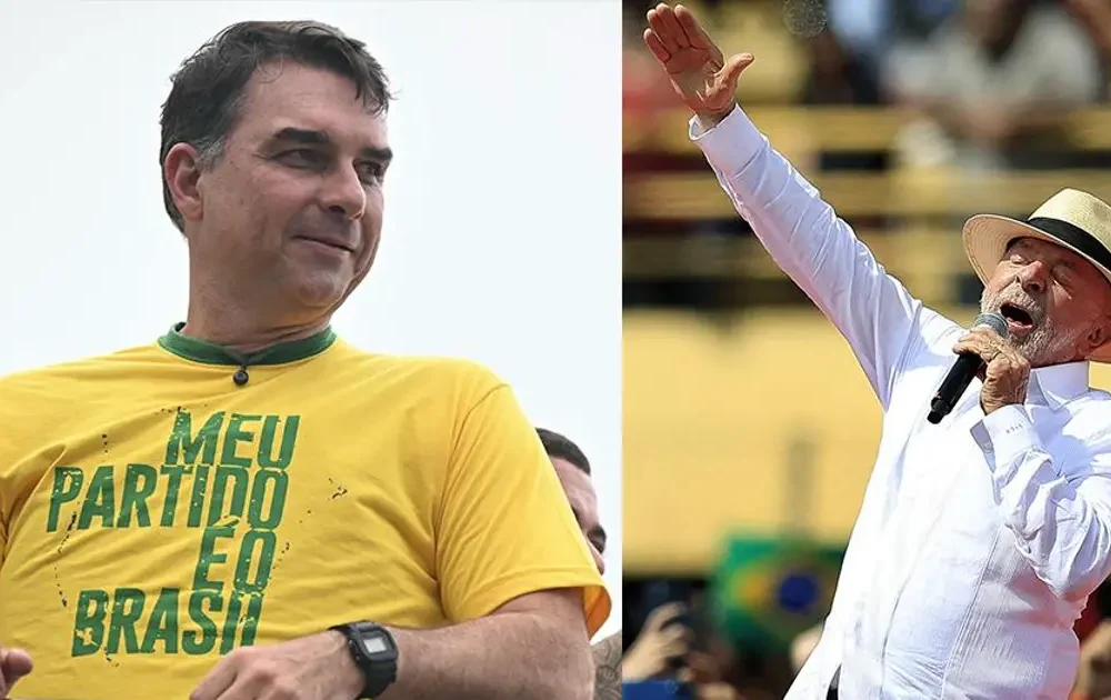 Lula y Flávio Bolsonaro inician campaña electoral centrada en la seguridad