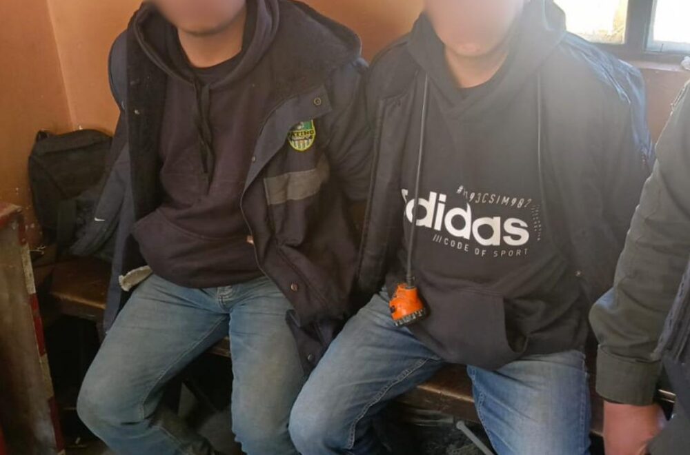Detenidos dos hombres con 116 kilos de mineral ilegal en Huanuni