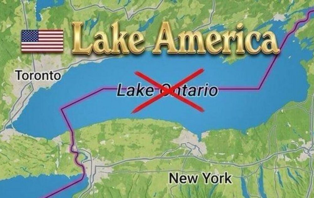 Cambio unilateral: Lago Ontario ahora es Lago América en Google Maps