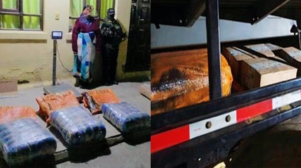 Capturan a mujer con más de 80 kilos de drogas en la carretera Oruro-Chile
