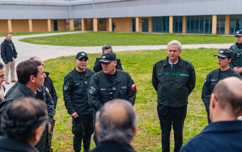 Chile refuerza su sistema penitenciario con el traslado de 191 internos a Talca