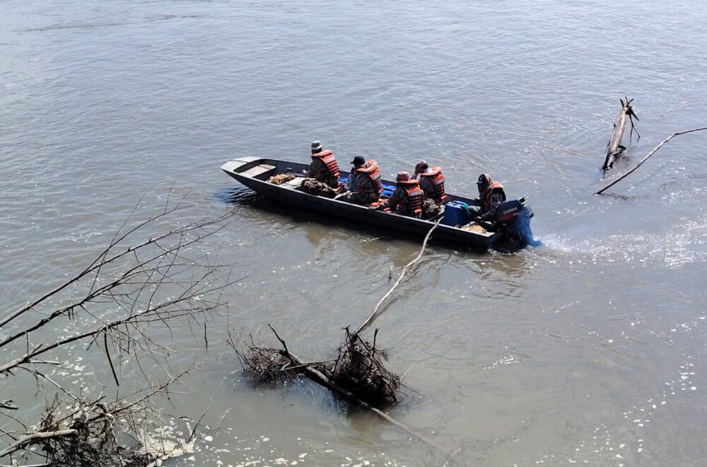 Intensifican esfuerzos en la búsqueda de un desaparecido en el río San Francisco