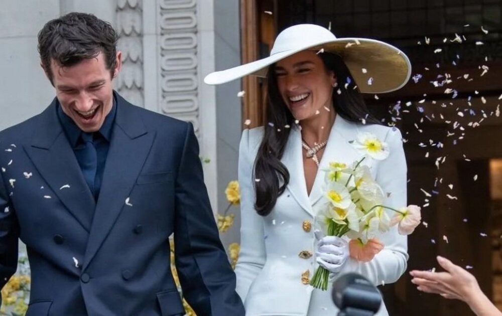 Callum Turner describe su boda con Dua Lipa como el evento más hermoso de su vida