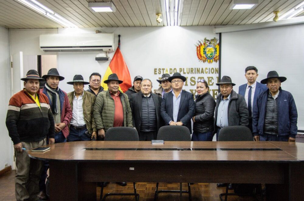 Ministerio de Minería y CSUTCB trabajan en la creación de un nuevo Código Minero