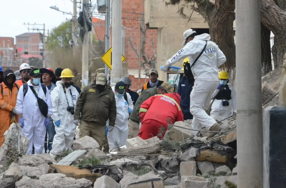 Investigación sobre explosiones en Viacha continúa sin esclarecer su origen