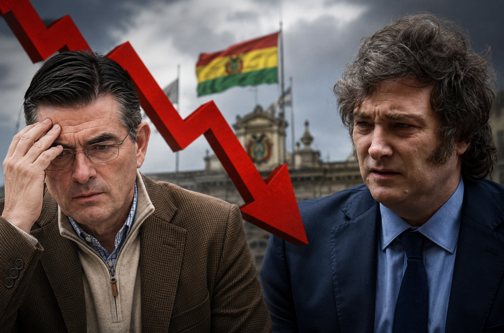 Desapego popular en Argentina y Bolivia: Milei y Paz enfrentan bajos niveles de aprobación
