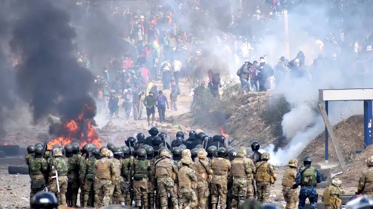Los puntos críticos para protestas en Bolivia identificados por el Gobierno