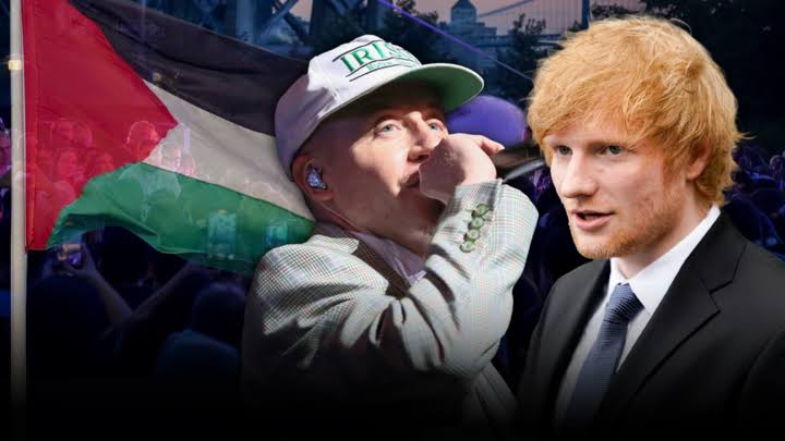 Ed Sheeran se pronuncia sobre la controversia con Macklemore y Palestina