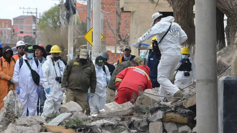 Se confirman seis fallecidos tras explosiones en Viacha, tres identificados