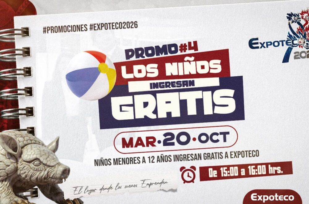 EXPOTECO 2026: Feria Familiar con Acceso Libre para Niños