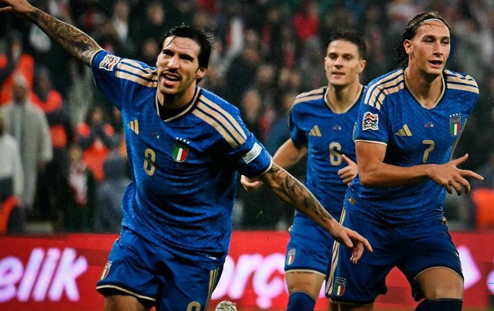Italia se impone con claridad a Turquía en la Liga de Naciones