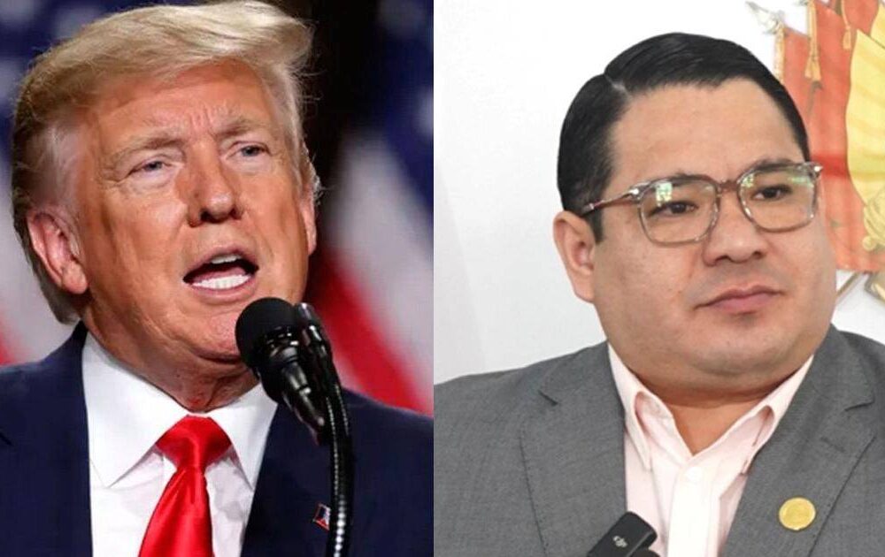 Donald Trump denuncia a Roger Mariaca por corrupción en el narcotráfico