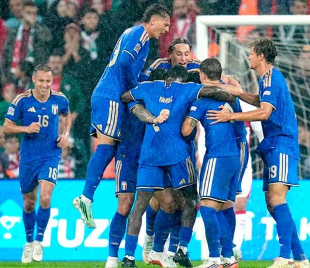 Italia retoma la senda del triunfo ante Turquía