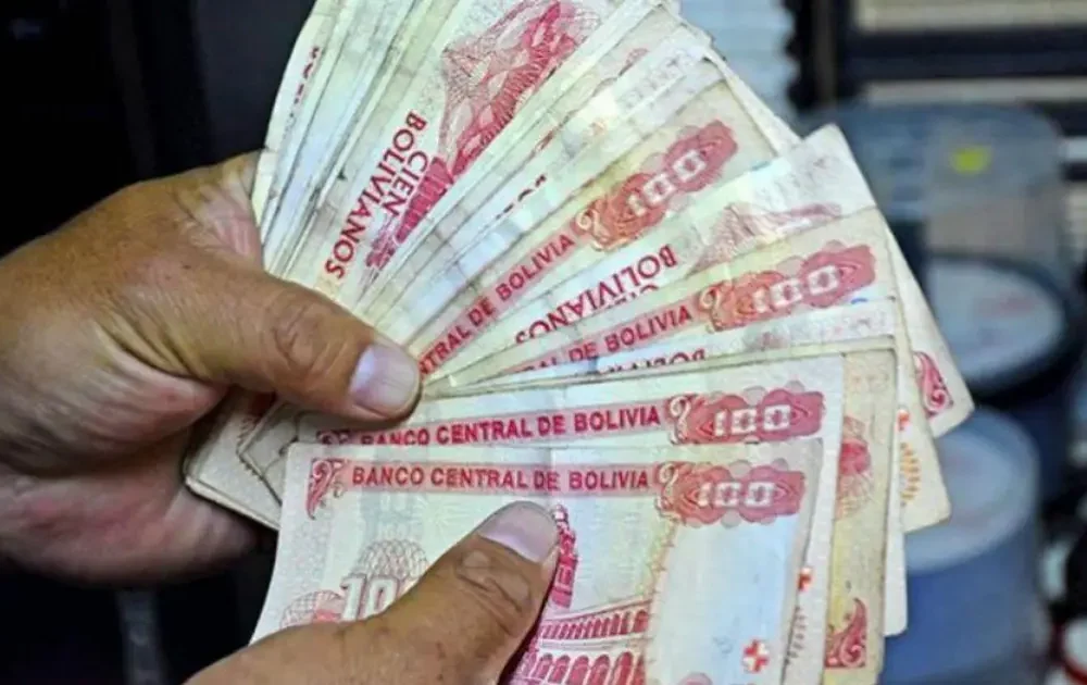 Banco Central de Bolivia inmoviliza el 3% de depósitos bancarios en moneda nacional