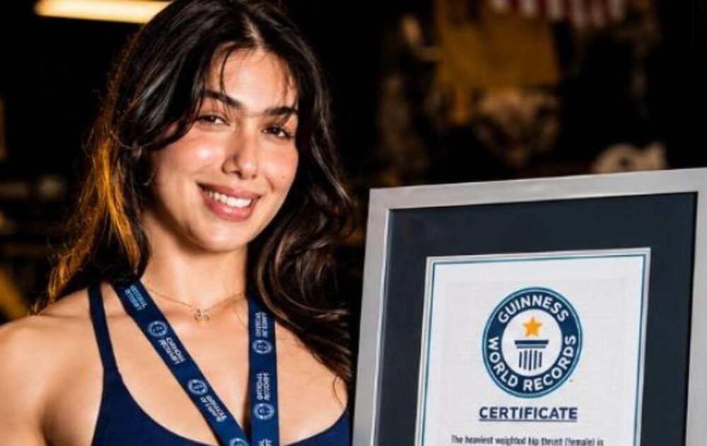 Lilian Zamora establece nuevo récord Guinness con un impresionante levantamiento de peso