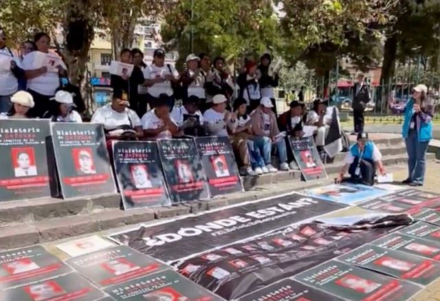 Familias de desaparecidos en Ecuador demandan respuestas al Estado