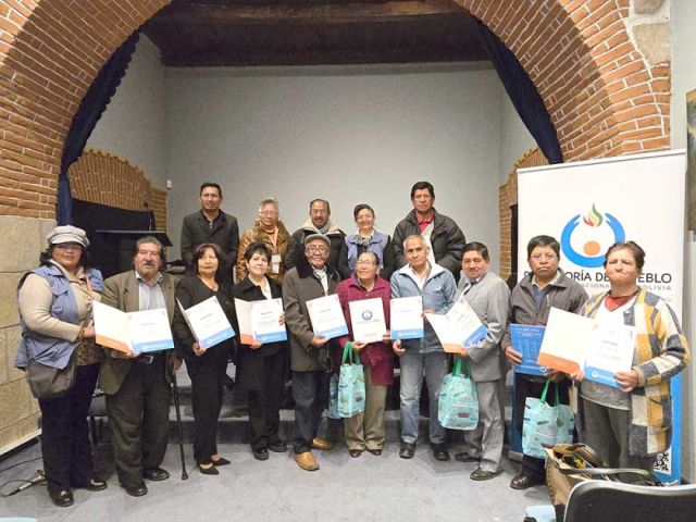 Graduación de promotores de derechos humanos para adultos mayores se aproxima en Potosí
