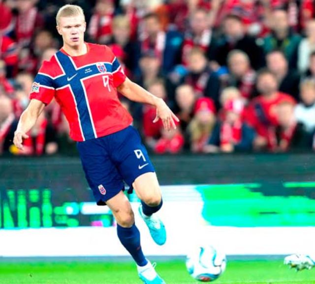 Haaland brilla con un doblete en el inicio de la Liga de Naciones