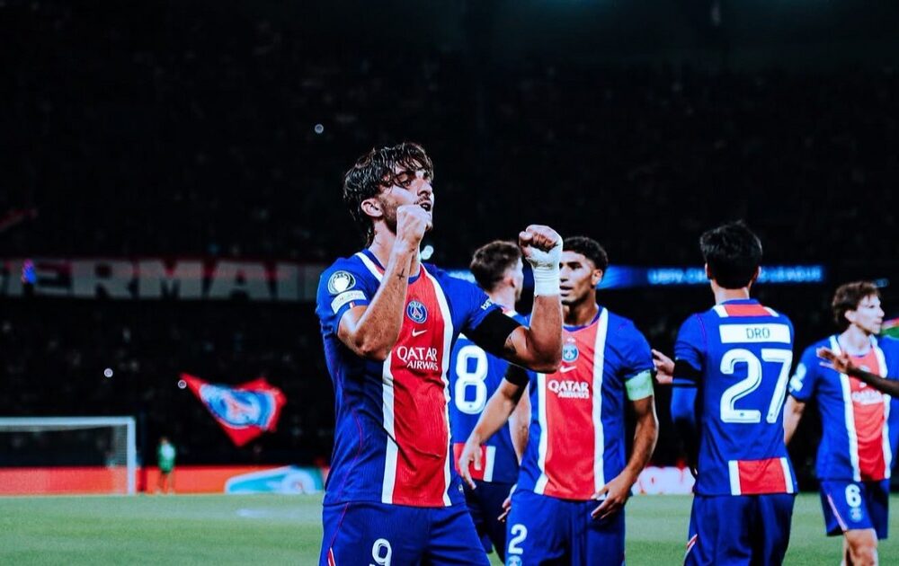 El PSG arranca su defensa de la Champions con contundente victoria ante el Slovan