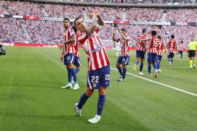 El Atlético de Madrid se impone en el derbi madrileño