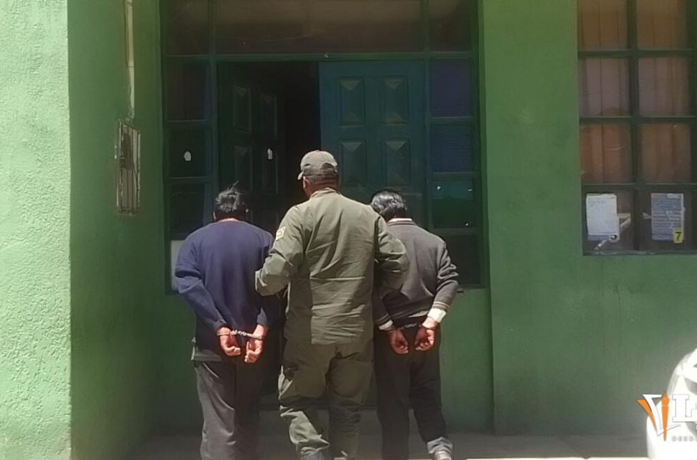 Tres hombres aprehendidos en Machacamarca por abuso sexual de menores