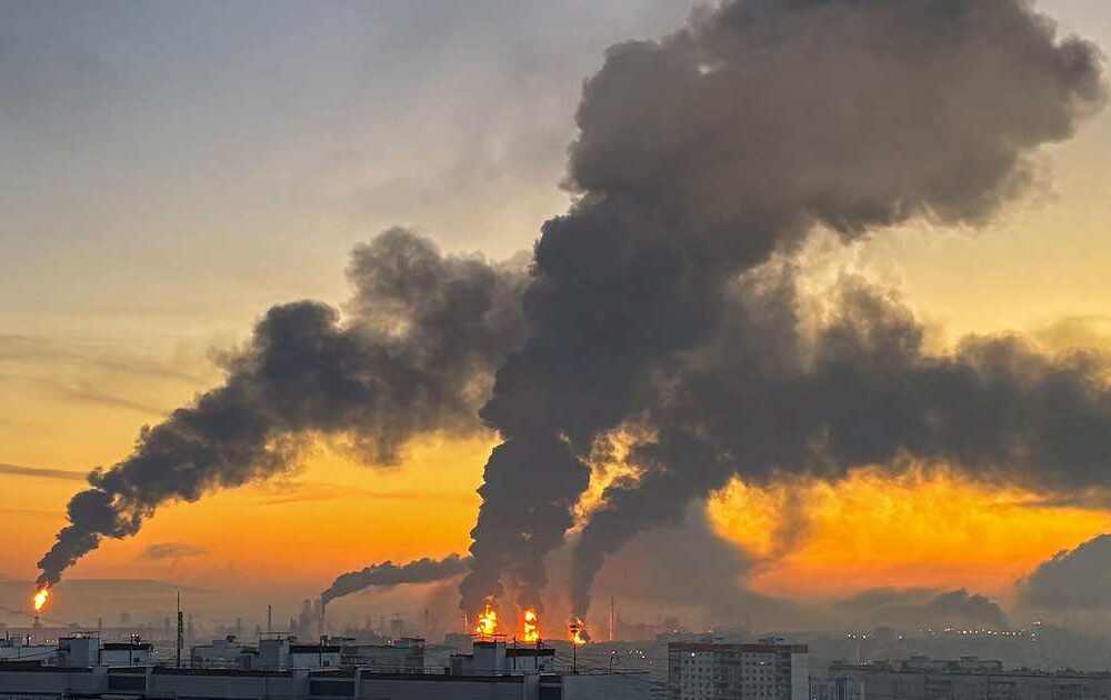 Ucrania lanza su ataque más grande con drones sobre Moscú