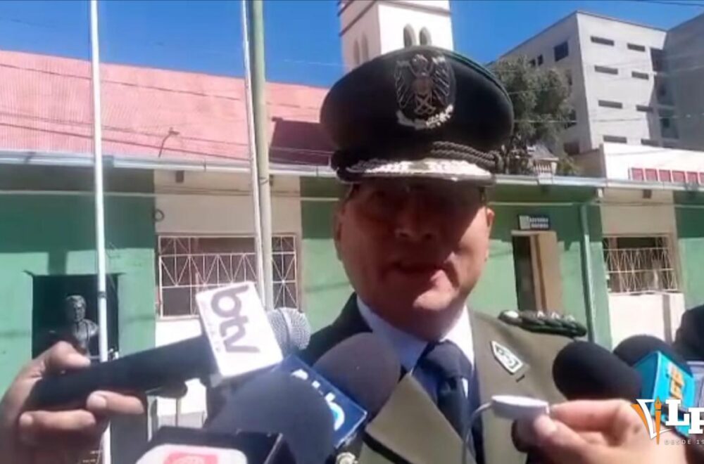 Nuevo subcomandante policial busca reducir la delincuencia en Oruro
