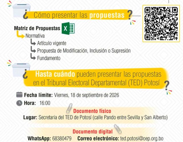 Encuentro en Potosí busca impulsar reforma electoral