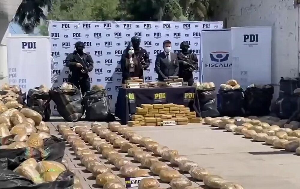 Sentencian a un boliviano a 10 años de prisión por tráfico de drogas en Chile