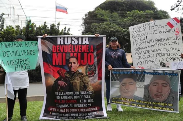 Capturan a un presunto reclutador de peruanos para la guerra en Ucrania