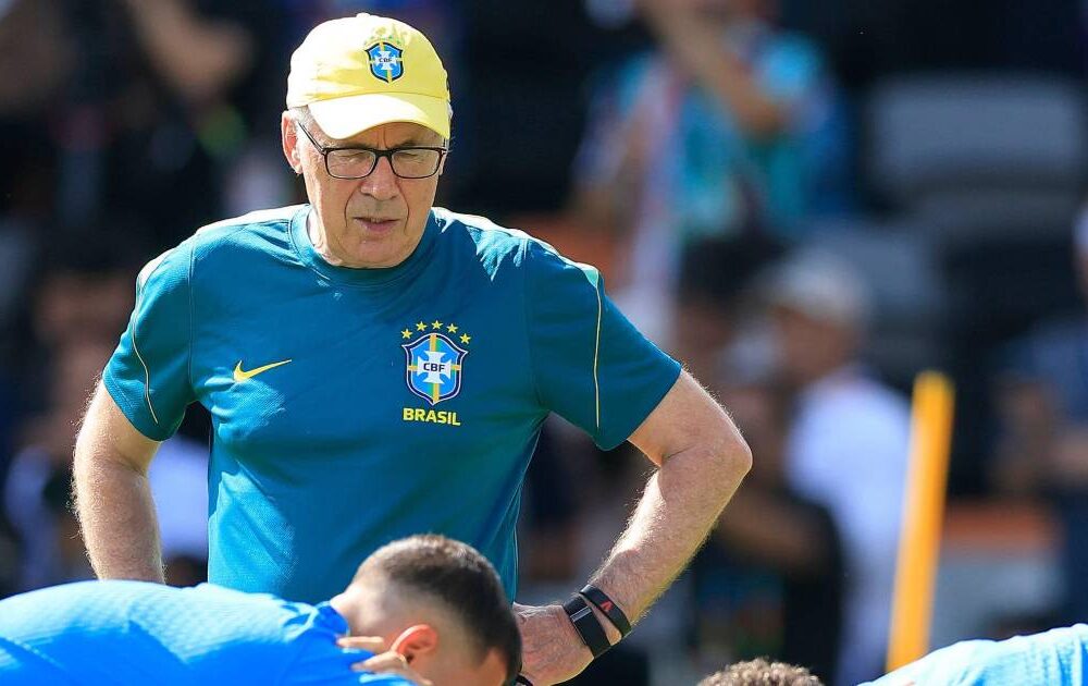 Ancelotti introduce ocho caras nuevas en la selección brasileña para amistosos post-Mundial