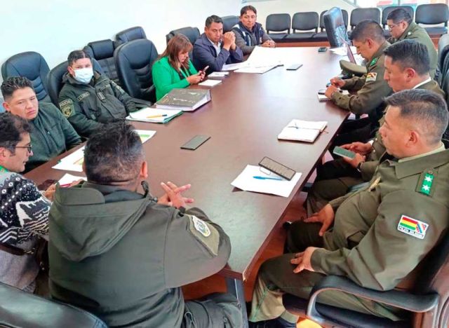 Acciones conjuntas para fortalecer la seguridad en Villazón