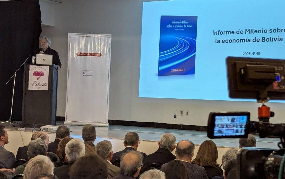 Fundación Milenio advierte sobre los retos económicos de Bolivia a pesar de signos de estabilización