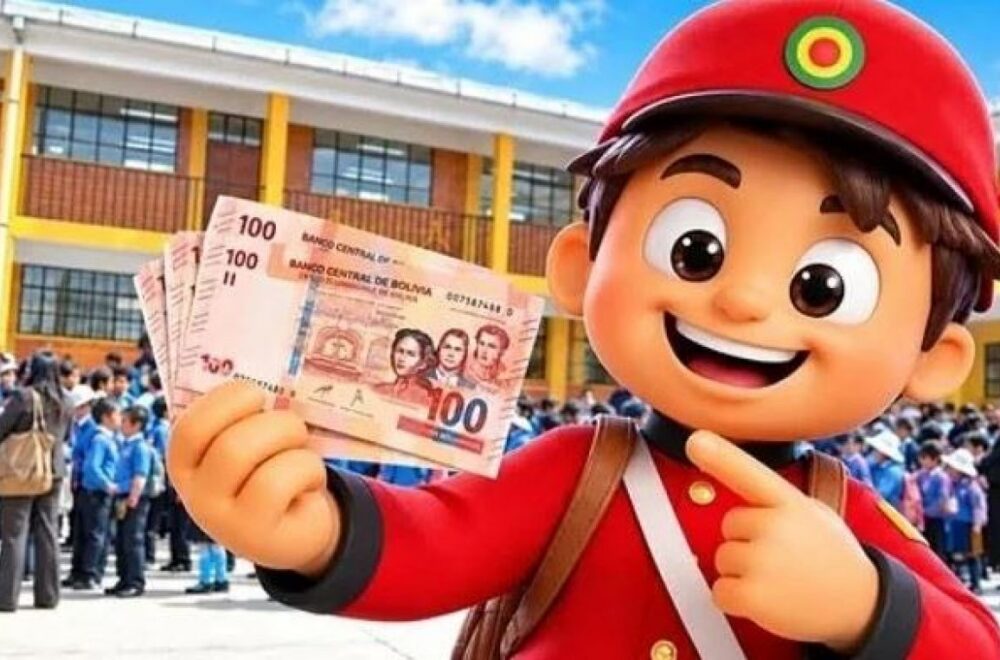 Inicia el pago del Bono Juancito Pinto este lunes 26 de octubre